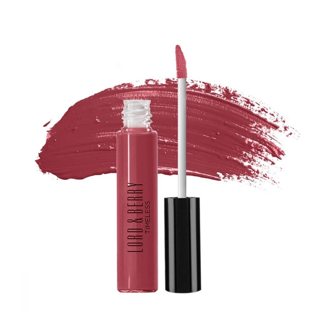 Lord & Berry Timeless Kissproof Semi Matte Liquid Lipsticks Ultra Light & Thin Coverage For Smooth & Nourished Lips Long Lasting Lipstick For Women, Vegan & Cruelty Free Makeup, Bloom