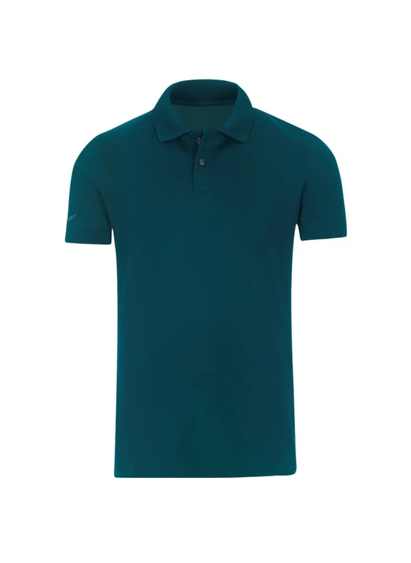 Trigema Men's 626601 Polo Shirt, Grün (Saphir 152), Large