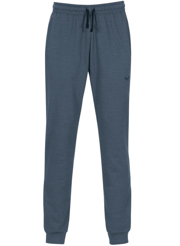 Trigema Women's 575096 Sports Pants, Blue (Jeans-Melange 643), 14 UK (Size : M)