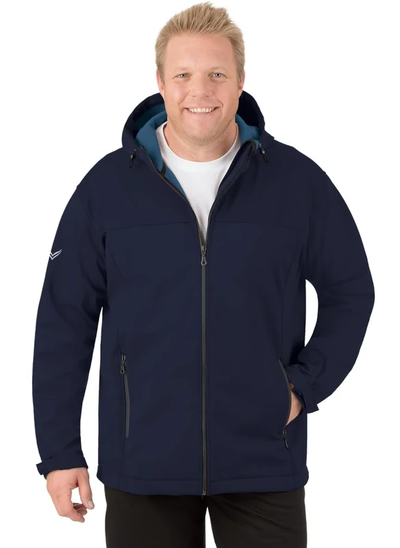 Trigema Men's 607904 Jacket, Navy, L