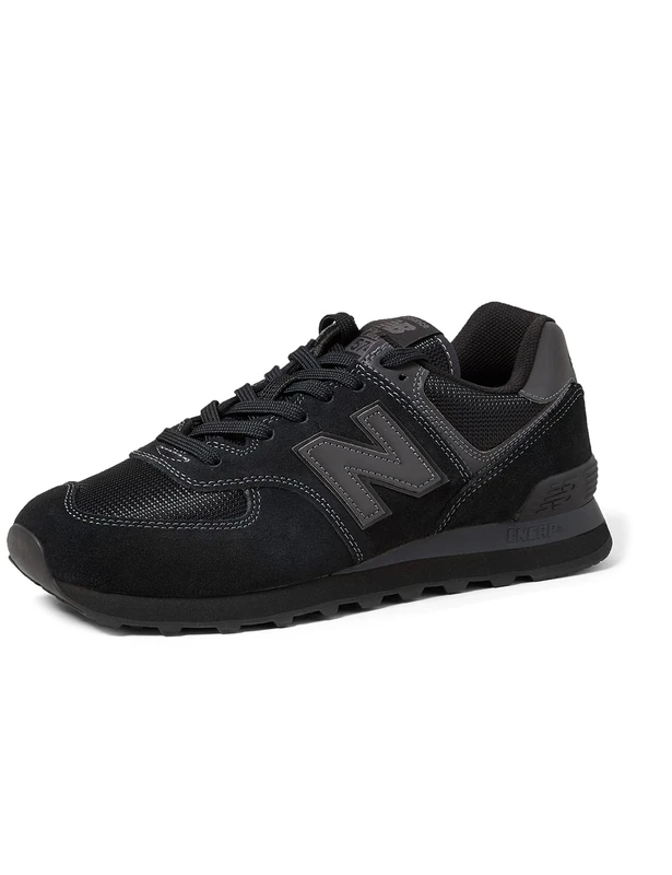 New Balance 574v2 Core, Men's Trainers, Black (Blackout), 8.5 UK, ML574ETE - Image 1
