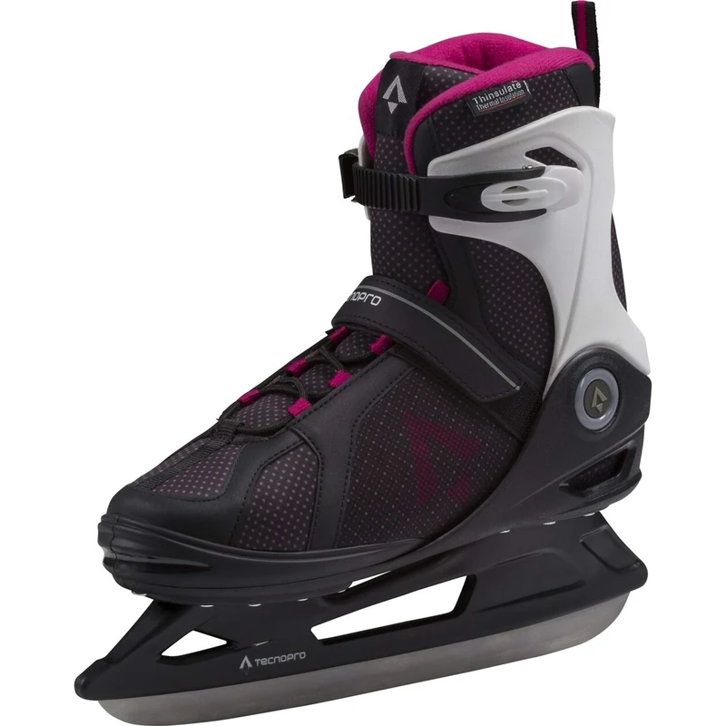 TECNOPRO Phoenix Ice Skates BLACK/BERRY/WHITE 37