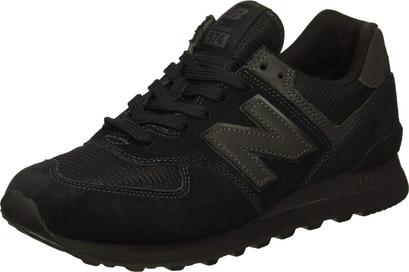 New Balance 574v2 Core, Men's Trainers, Black (Blackout), 10.5 UK, ML574ETE