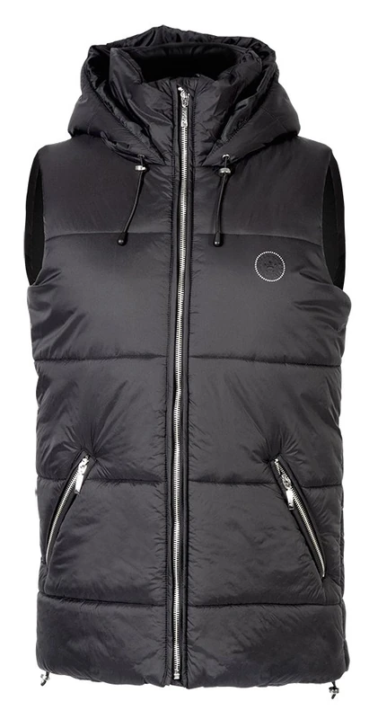 PFIFF Women's Gilet/Terna/Riding Waistcoat Vest, Womens, Waistcoat, 102411-60-XXL, Black, XXL