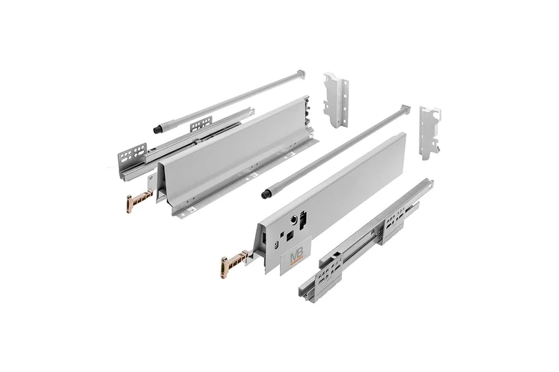 GTV PB-D-KPL250B Modern Box Drawer, Gray, L=250mm H=146 mm