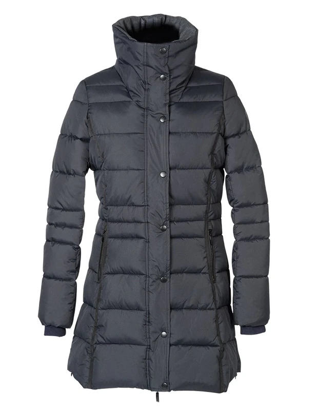 PFIFF Women's Riding Boot Winter Coat Capuc Jacket, Womens, Jacket, Reit-Wintermantel -Capuc, dark blue, L