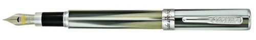 Conklin"Stylograph Polar" Ballpoint/Fountain Pen - White
