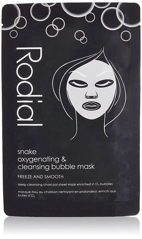 Rodial Snake Oxygenating & Cleansing Bubble Sheet Mask Individual Sachet, SKSNBUBIND