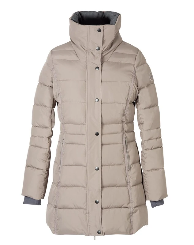 PFIFF 102412 Women's Riding Coat Capuc Winter Coat Mud S