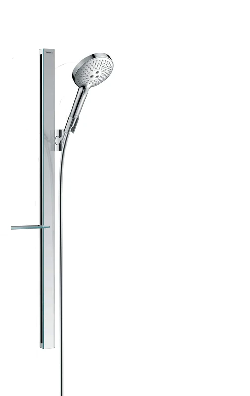hansgrohe Raindance Select S Shower set 120 3jet EcoSmart 9 l/min with Unica'E shower rail 90 cm and soap dish