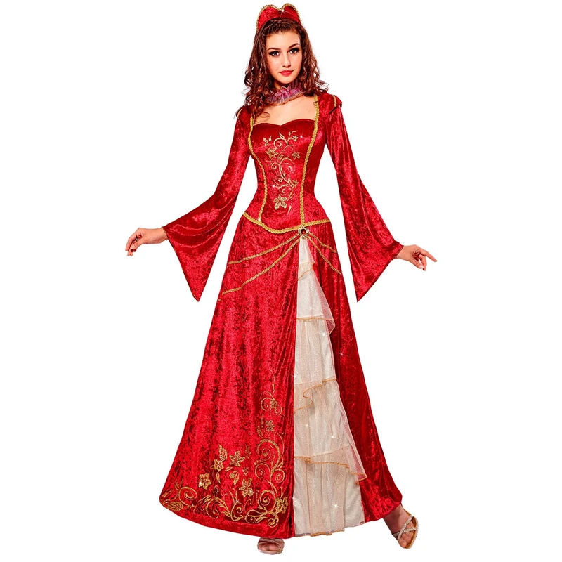 Widmann RENAISSANCE PRINCESS EXTRA LARGE FOR MEDIEVAL FANCY DRESS COSTUME