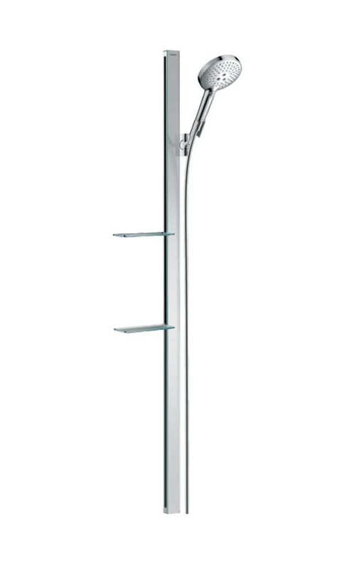 hansgrohe Raindance Select S Shower set 120 3jet with shower rail 150 cm and soap dishes