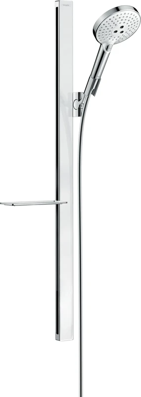 hansgrohe Raindance Select S Shower set 120 3jet with Unica'E shower rail 90 cm and soap dish