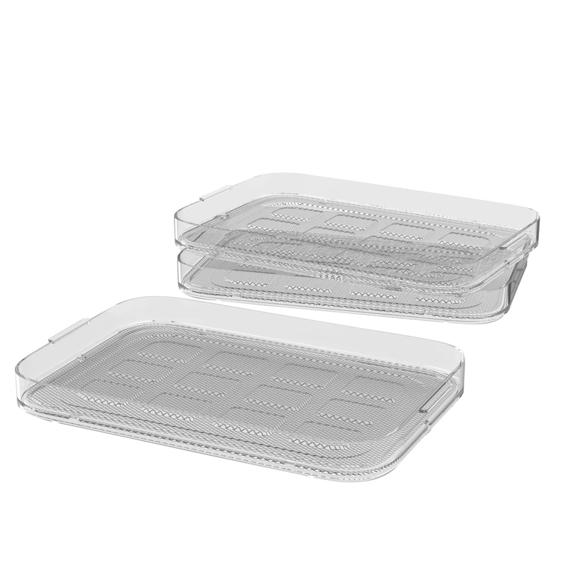 WMF Küchenminis Dehydrator Set of 3 27.7 x 17.6 x 7.1 cm Stainless Steel
