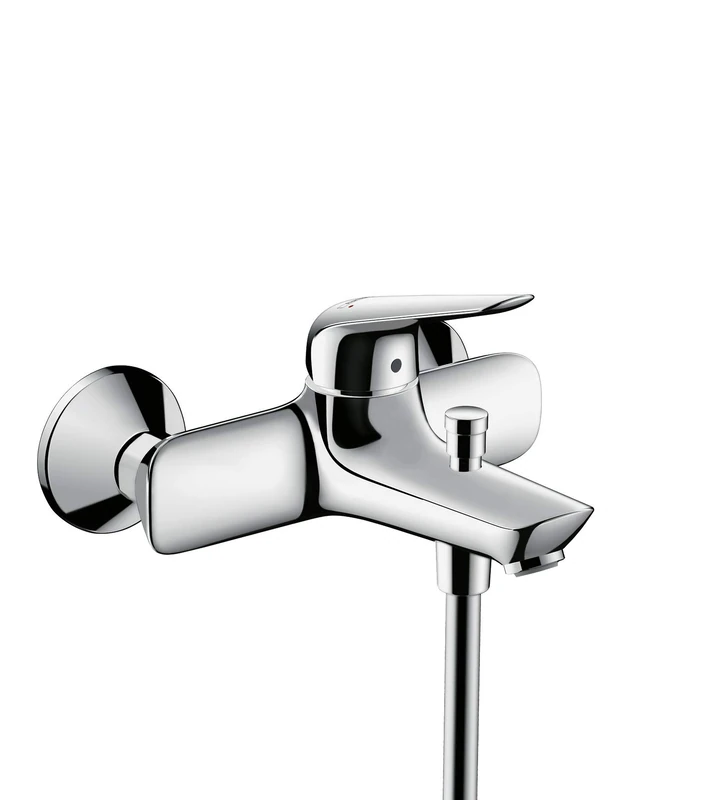hansgrohe Novus Bathtub Mixer Tap Surface-Mounted for 2 Functions Chrome