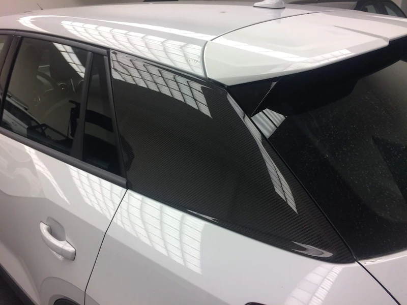 Audi 81A071350A 3Q0 Carbon Blades C-Pillar Exterior Tuning Cover Set Left Right - Image 1
