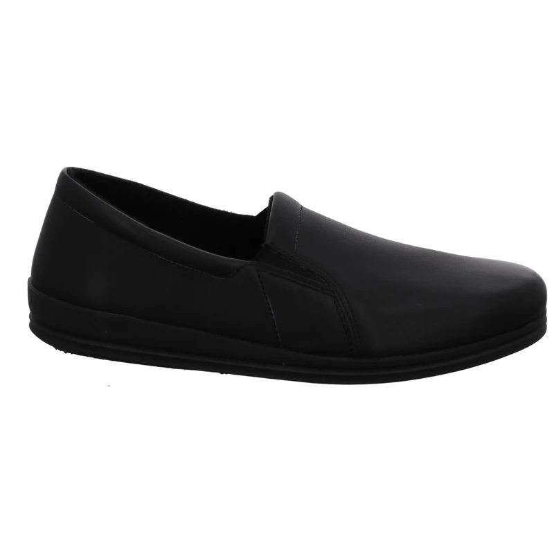 Rohde Lillestrom Black Adult Slippers - Nappa Leather