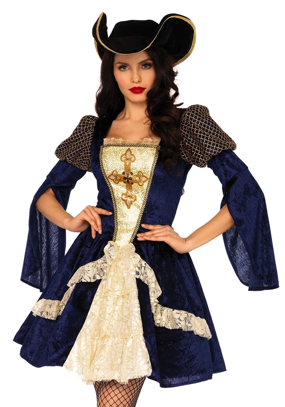 Leg Avenue Enchanting Musketeer Women's Costumes, Small/Medium - Image 1
