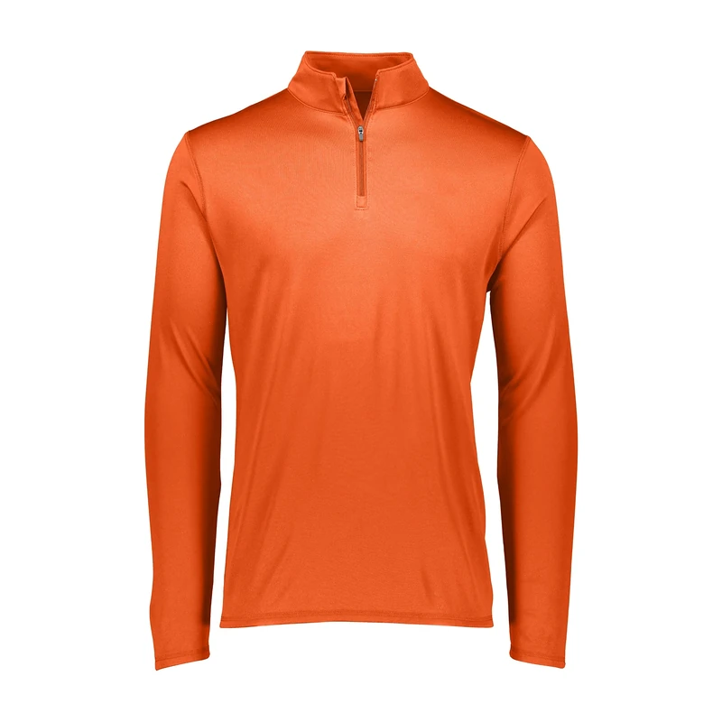 Augusta Sportswear Men's Orange Attain 1/4 Zip Pullover 3XL, 3X-Large - Image 1