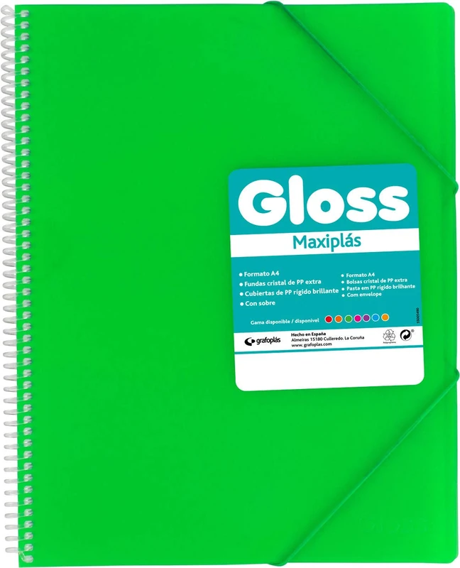 Grafoplás Folders of Covers 50 Fundas Green