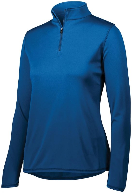Augusta Sportswear 2787 Women's Attain Quarter-Zip Pullover-Royal-L
