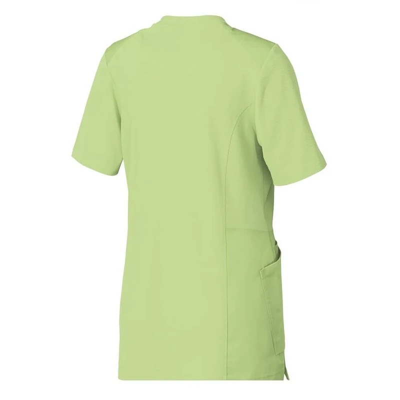 BP 1750-435-78 Women'S Casual Tunic, 1/2 Sleeve, Piqué Inserts And Arm-Lift System, 180,00 G/M², Fabric Blend, Light Green, Size Xl