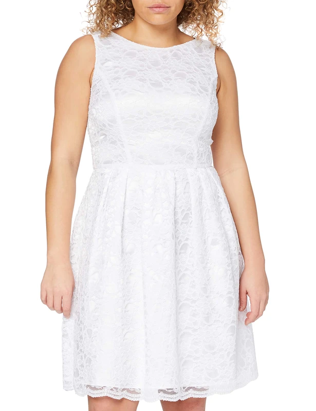 Swing Leandra Dress, White (Weiß 960), 20 (size: 46)