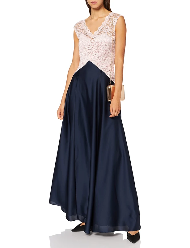 Swing Marina Dress, Blue (Darblue/Rose 3069), 14 (size: 40)