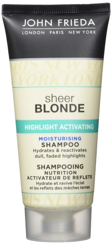 John Frieda Sheer Blonde Highlight Activating Moisturising Shampoo 6 x 50 ml Travel Pack