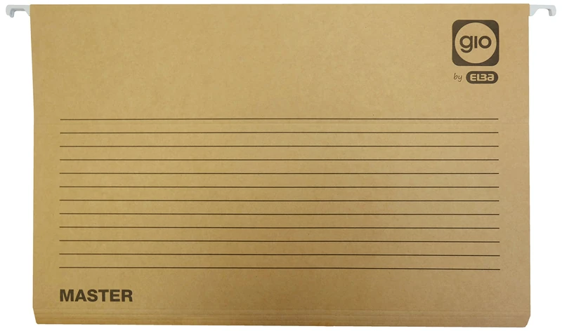 Elba Master 400047715 Box of 25 Suspension Files for Drawers, Fº