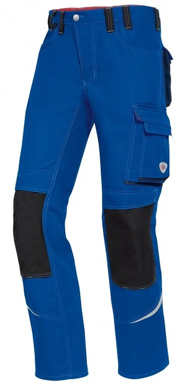 BP 1867-560-52 Work Trousers, Jeans Style, Cordura Material, 310,00 G/M², Fabric Blend, Mid Grey/Black, Size 34