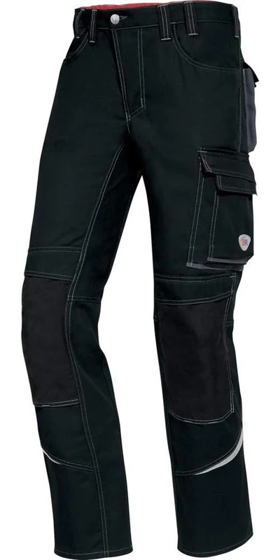 BP 1493-720-44 Work Trousers, Jeans Style With Multiple Pockets, 305,00 G/M², Reinforced Cotton, Sand, Size 30L