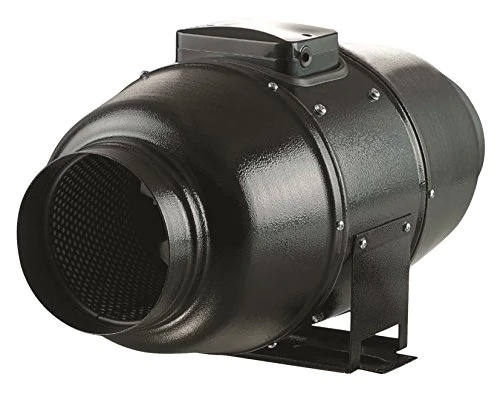 Airflow Aventa Silent 125mm/5" In-Line Extractor Fan, 2-Speed, 230-340 m³/h, Quiet 23-28 dB, 25-30W, IPX4 Rated, 125mm Duct, Energy-Efficient, Ideal for Homes & Light Commercial Use, 2-Year Warranty