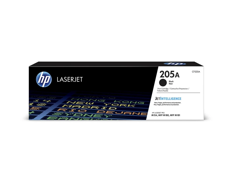 HP CF530A 205A LaserJet Toner Cartridge, Black, Single Pack