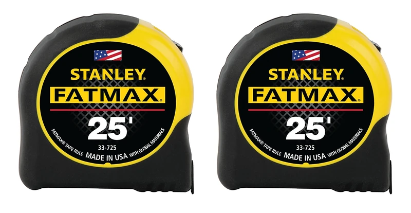 Stanley FMHT74038A FatMax 25 Foot Tape Measure 2PK