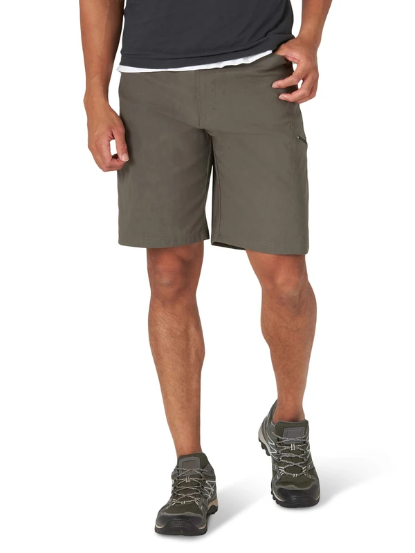 Wrangler Authentics Men's Big and Tall Authentics Outdoor Comfort Flex Cargo Short, Sagebrush, 44