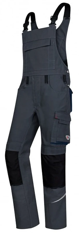 BP 1493-720-21 Work Trousers, Jeans Style With Multiple Pockets, 305,00 G/M², Reinforced Cotton, White, Size 47/48