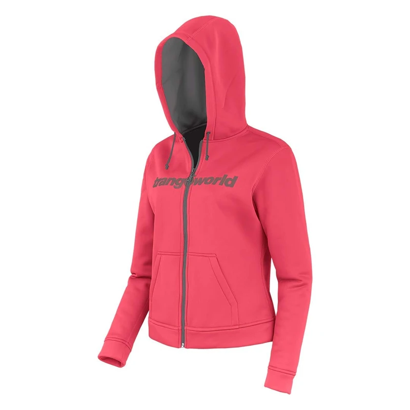 TRANGOWORLD Women's Liena Jacket, Strawberry/Medium Grey, XXL - Image 1