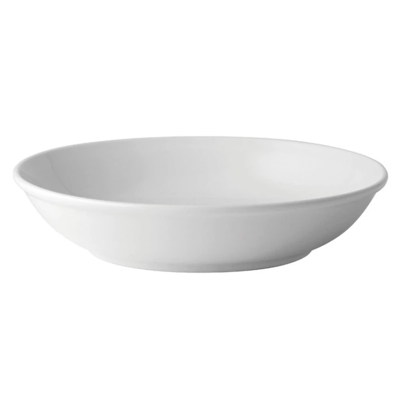 Utopia Pure White Pasta Bowl 56oz / 1.6ltr - Pack of 6 - Vitrified Porcelain Bowls