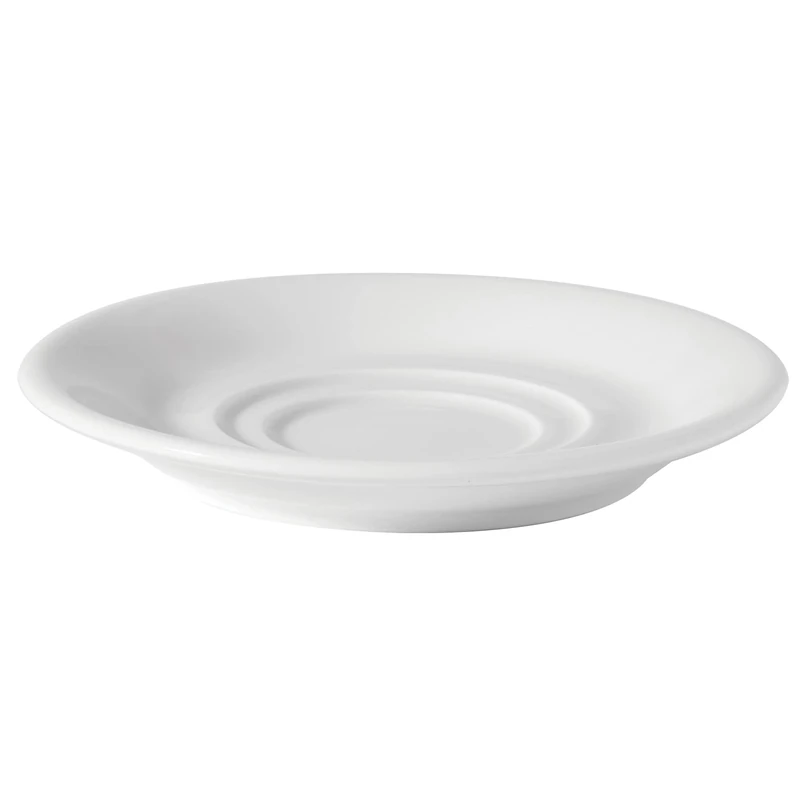 Utopia Titan Double Well Saucer 5.5" (15cm), K132116, Case of 36