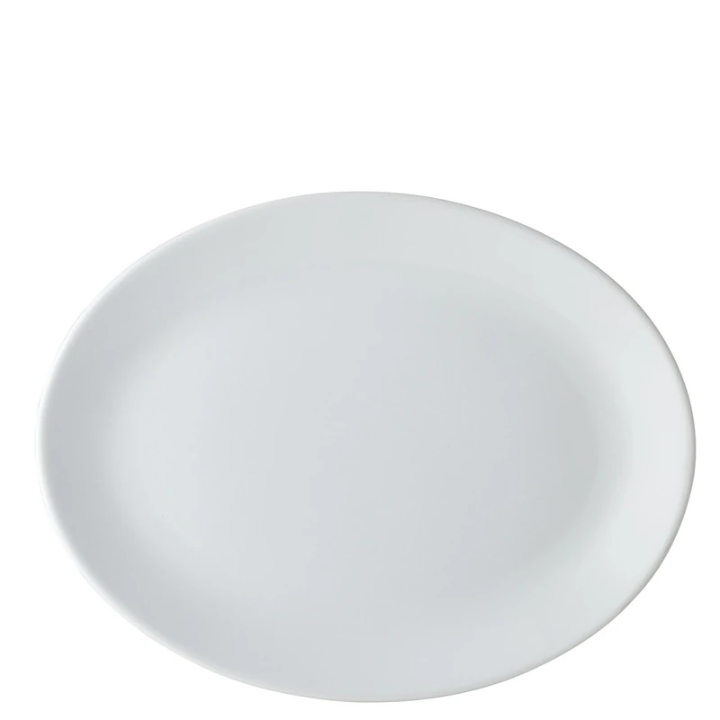Utopia K112121 Titan Oval Plate, 8.25", 21 cm (Pack of 24)