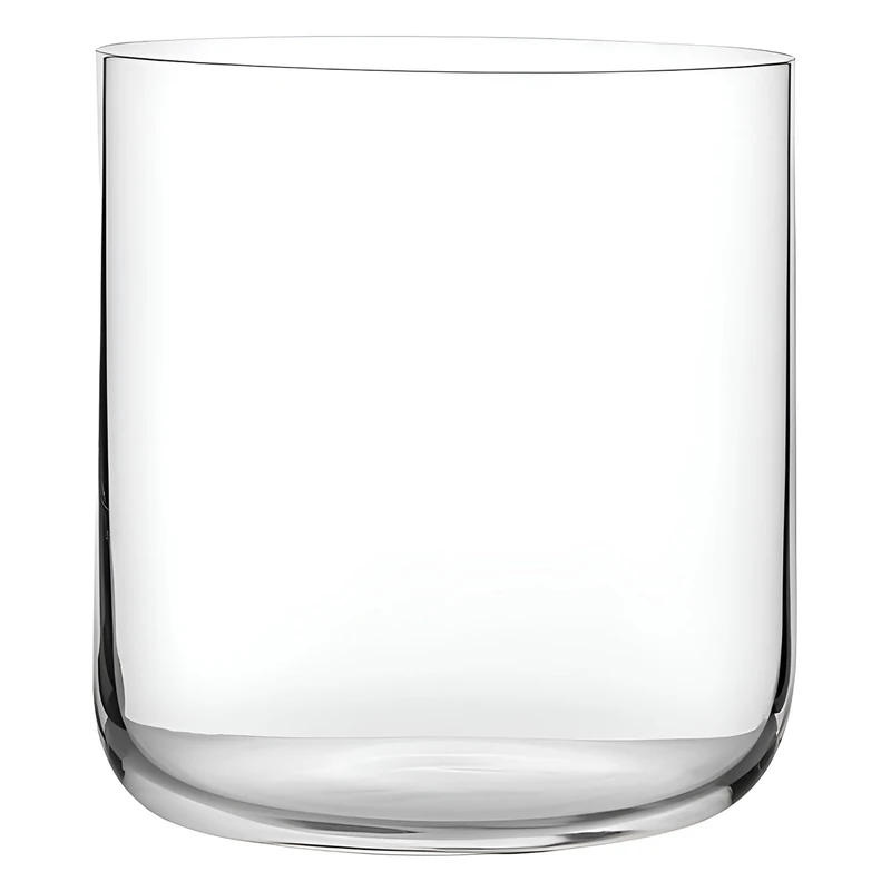 Nude Finesse Whisky Tumblers 13.75oz / 390ml - Set of 6 - Whiskey Glasses, On the Rocks Tumblers