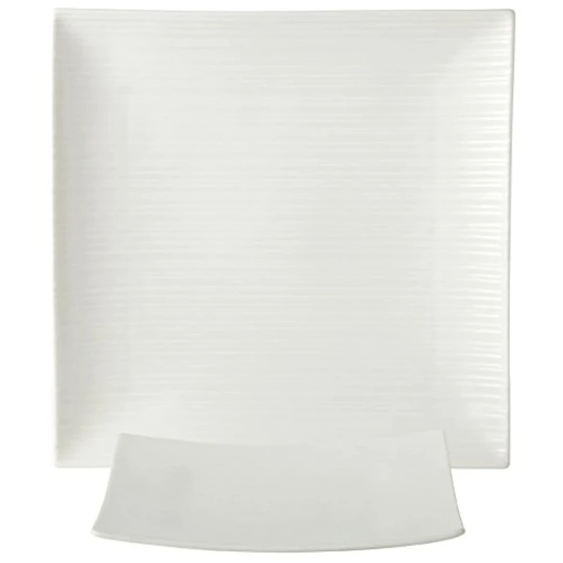 Utopia Titan, K90001-000000-B01006, Signature Square Plate 10.5" (26.5cm) (Box of 6)