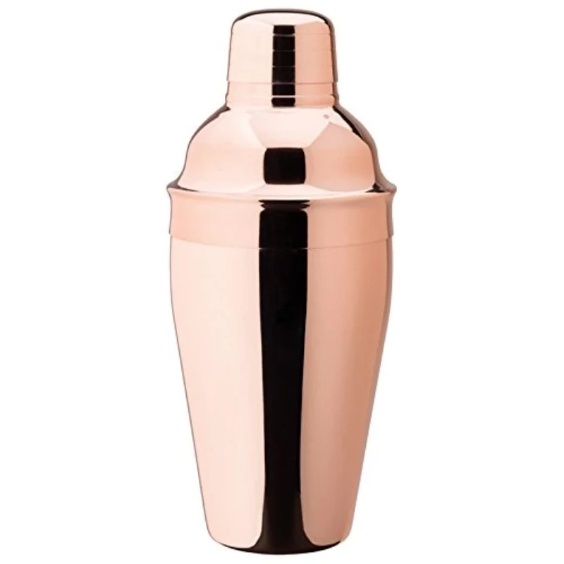 Utopia Shakers, F92078-000000-B01006, Copper Fontaine Cocktail Shaker 17.5oz (50cl) (Box of 6)