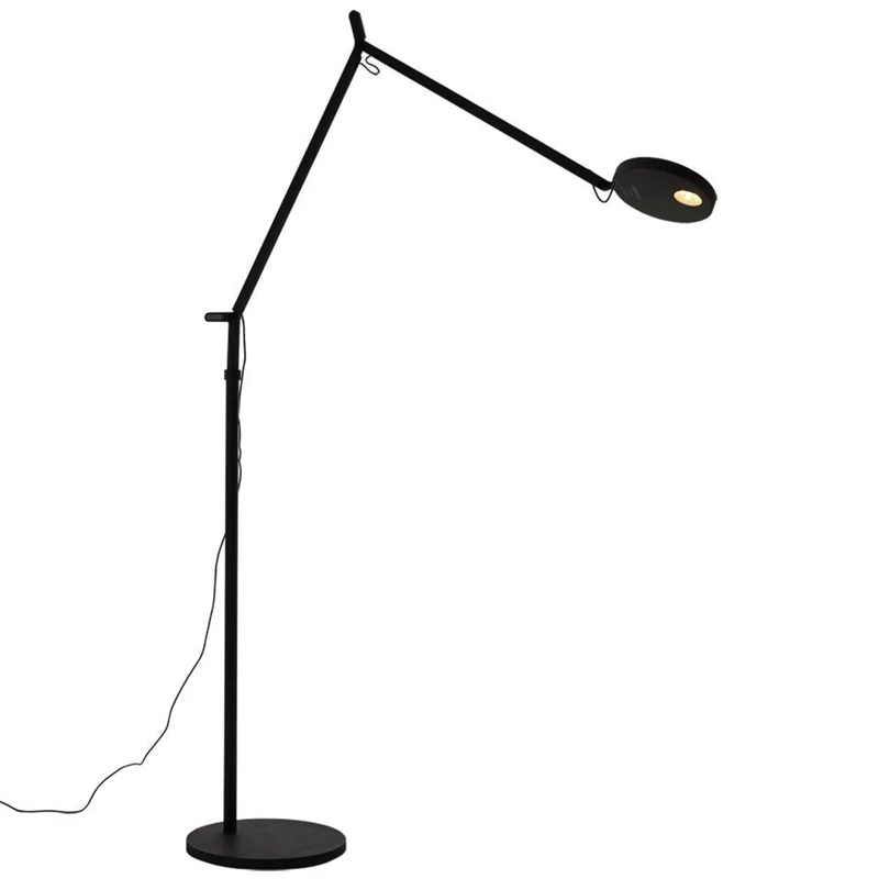 Artemide Demetra Floor Lamp, 8 watts, 2700°K, Black - Image 1