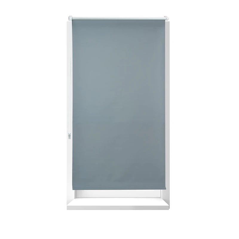 Relaxdays Darkening Blinds with Heat Protection, Thermal Roller, No-Drilling, Side-Pull Roller Blinds Klemmfix, 90 x 210 cm