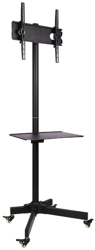 Techly 100730 Floor Stand with Trolley TV LCD/LED/Plasma 23"-55" Black