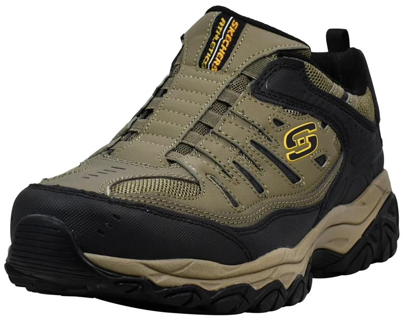 Skechers Sport Men's Afterburn M. Fit Wonted Loafer,Pebble,15 4E US