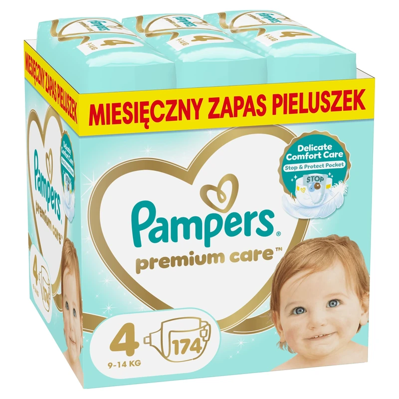 Pampers (Old Version), Monthly Box S4 174 Pieces