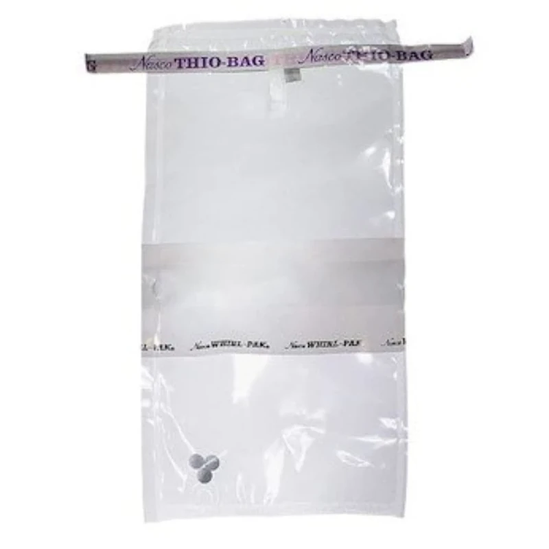 Nasco Whirl-Pak B01489WA Whirl-Pak B01489WA Sterile Sampling Bag with White Labeling Area, 7oz; 500/Box (Pack of 500)